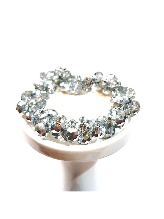 White House Black Market Jewelry - WHITE HOUSE BLACK MARKET Crystal Bauble Elastic Bracelet 💎NEW!💎